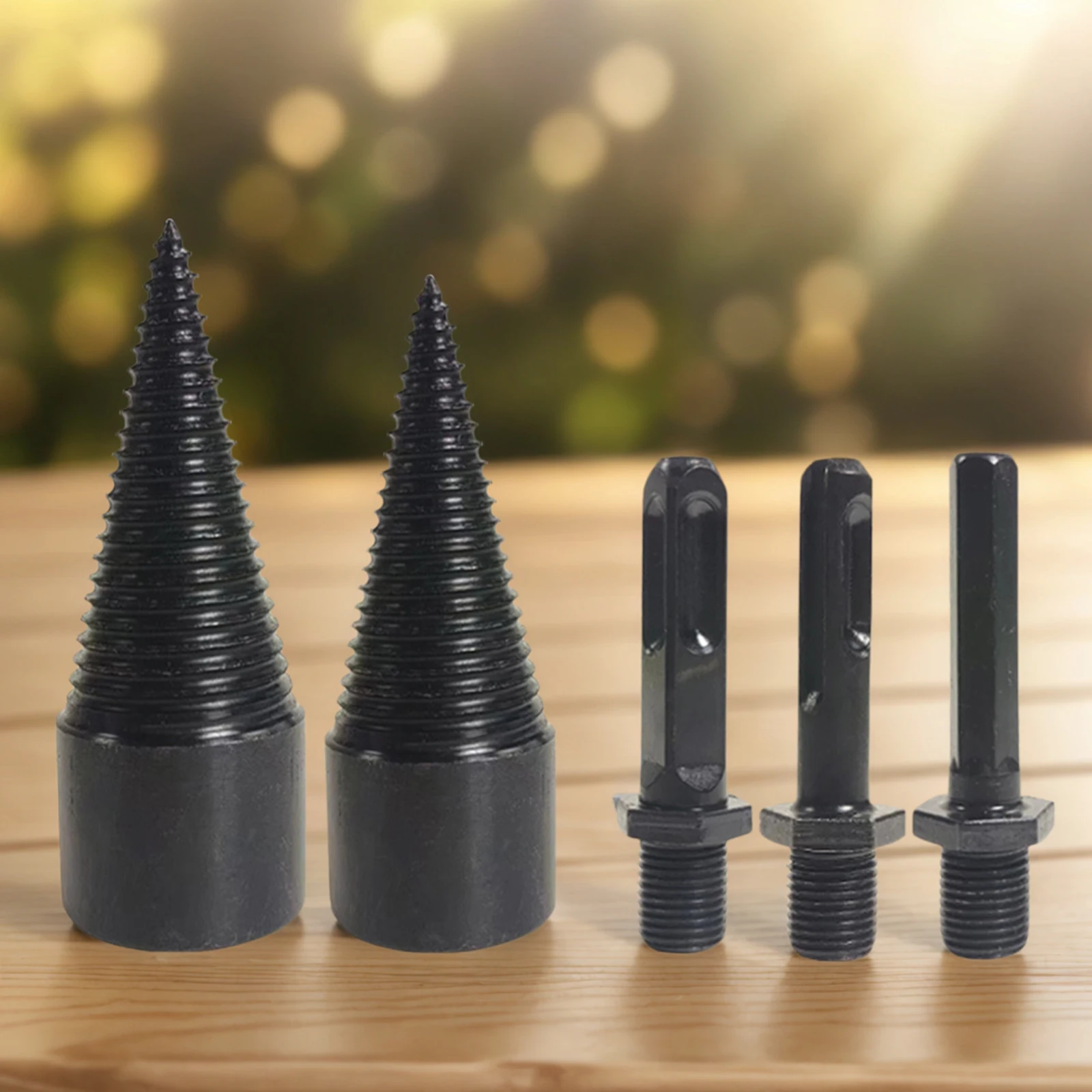 Набор сверл для дров 42 мм + 32 мм с 3 рукоятками, съемное сверло-колун для электродрели, для колки дров
Набор сверл для дров 42 мм + 32 мм с 3 рукоятками, съемное сверло-колун для электродрели, для колки дров