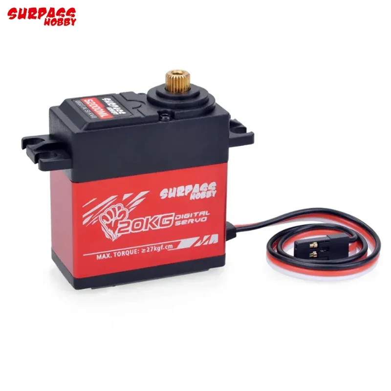 SURPASS Hobby S2000ML 20KG Digital Metal Gear servo RC Car Servo for High-Speed Car Aircraft RC Boat Smart Robot RC Model
SURPASS Hobby S2000ML 20KG Digital Metal Gear servo RC Car Servo for High-Speed Car Aircraft RC Boat Smart Robot RC Model