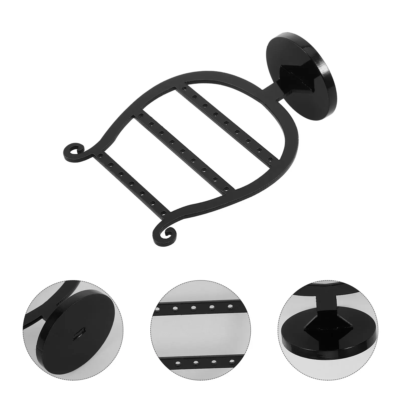 Earring Display Stand Holder Stands for Selling Organizer Black Earing Jewelry Rack Holders
Earring Display Stand Holder Stands for Selling Organizer Black Earing Jewelry Rack Holders