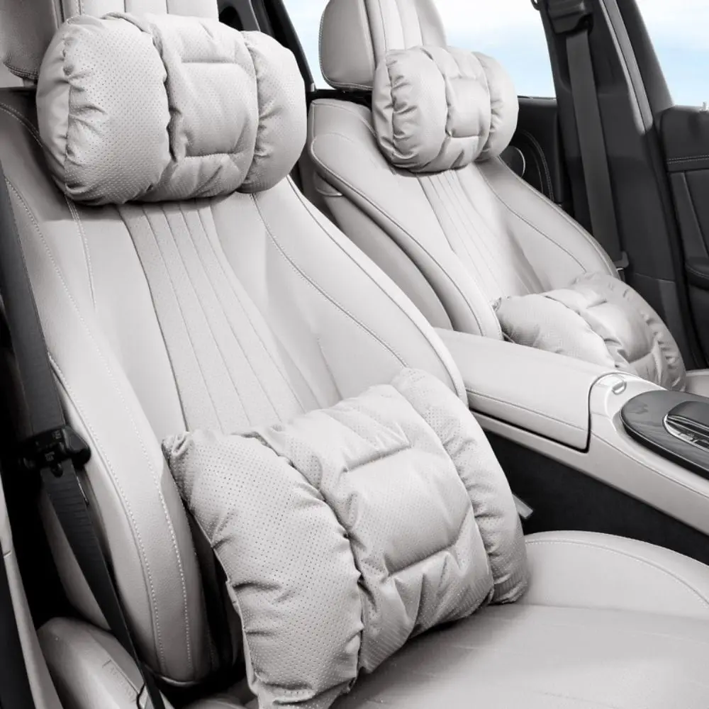 Comfortable Bubble Cotton Car Seat Cushion Breathable Anti-Stain Car Headrest Support Multifunctional Leather Neck Pillow
Comfortable Bubble Cotton Car Seat Cushion Breathable Anti-Stain Car Headrest Support Multifunctional Leather Neck Pillow