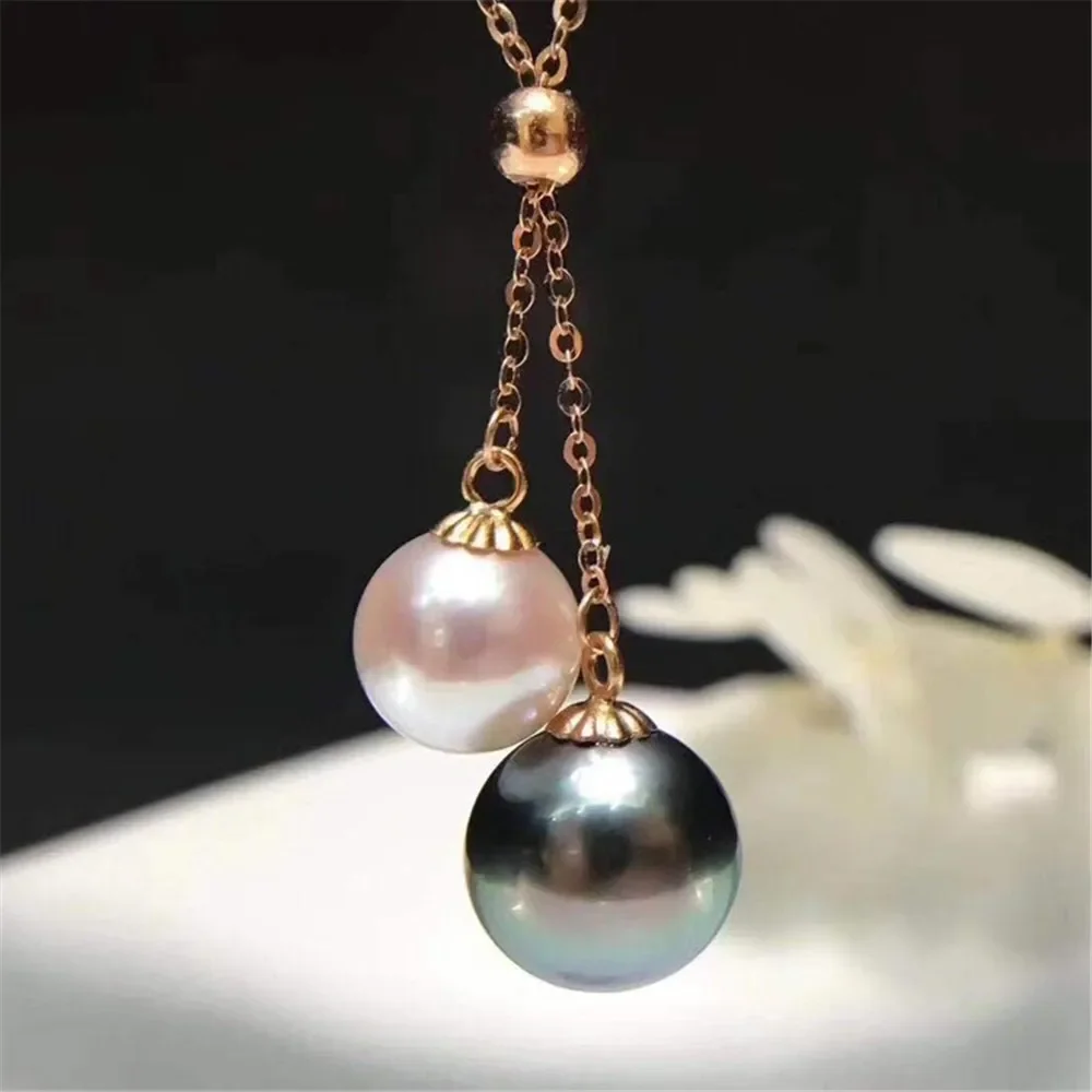 DIY Pearl Accessories Pearl Necklace G18K Gold Double Bead Chain Sleeve Chain Empty Support AU750K Gold Adjustment Thin Chain
DIY Pearl Accessories Pearl Necklace G18K Gold Double Bead Chain Sleeve Chain Empty Support AU750K Gold Adjustment Thin Chain