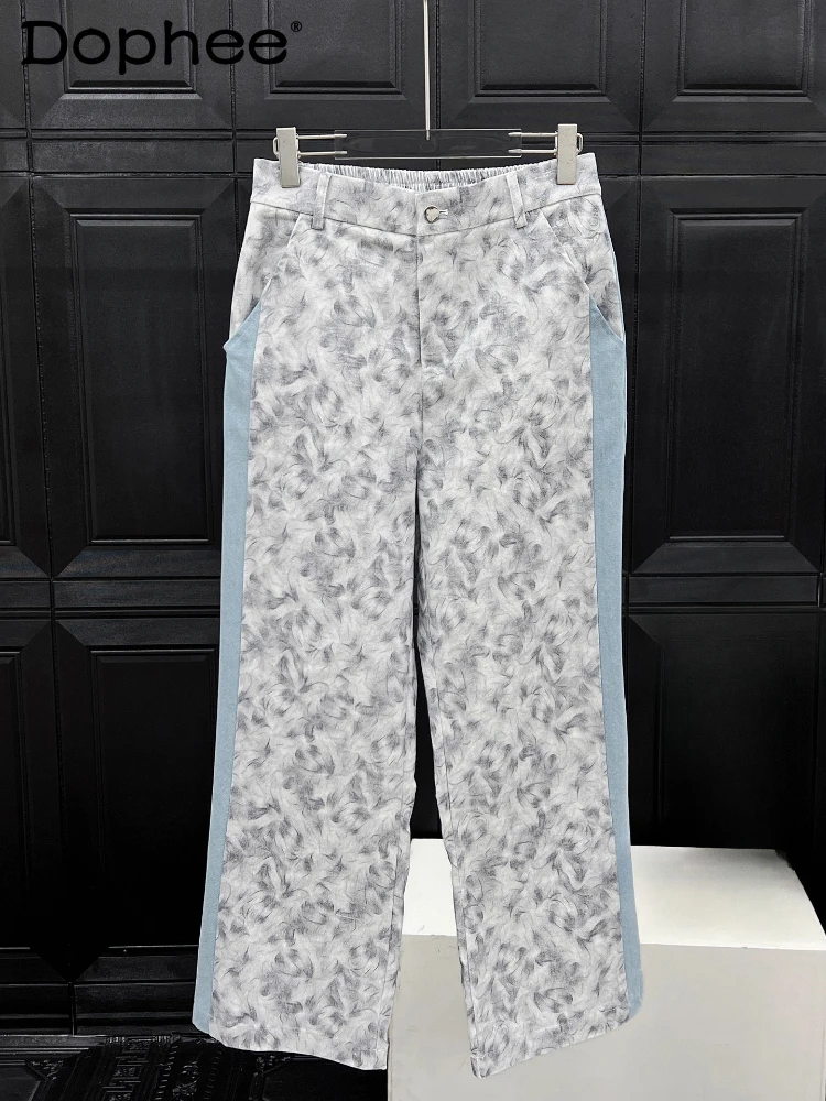 Men's 2025 Autumn Winter New Loose Straight Versatile Long Pants American Style Trendy Suit Pants Stylish Chic Printed Trousers
Men's 2025 Autumn Winter New Loose Straight Versatile Long Pants American Style Trendy Suit Pants Stylish Chic Printed Trousers