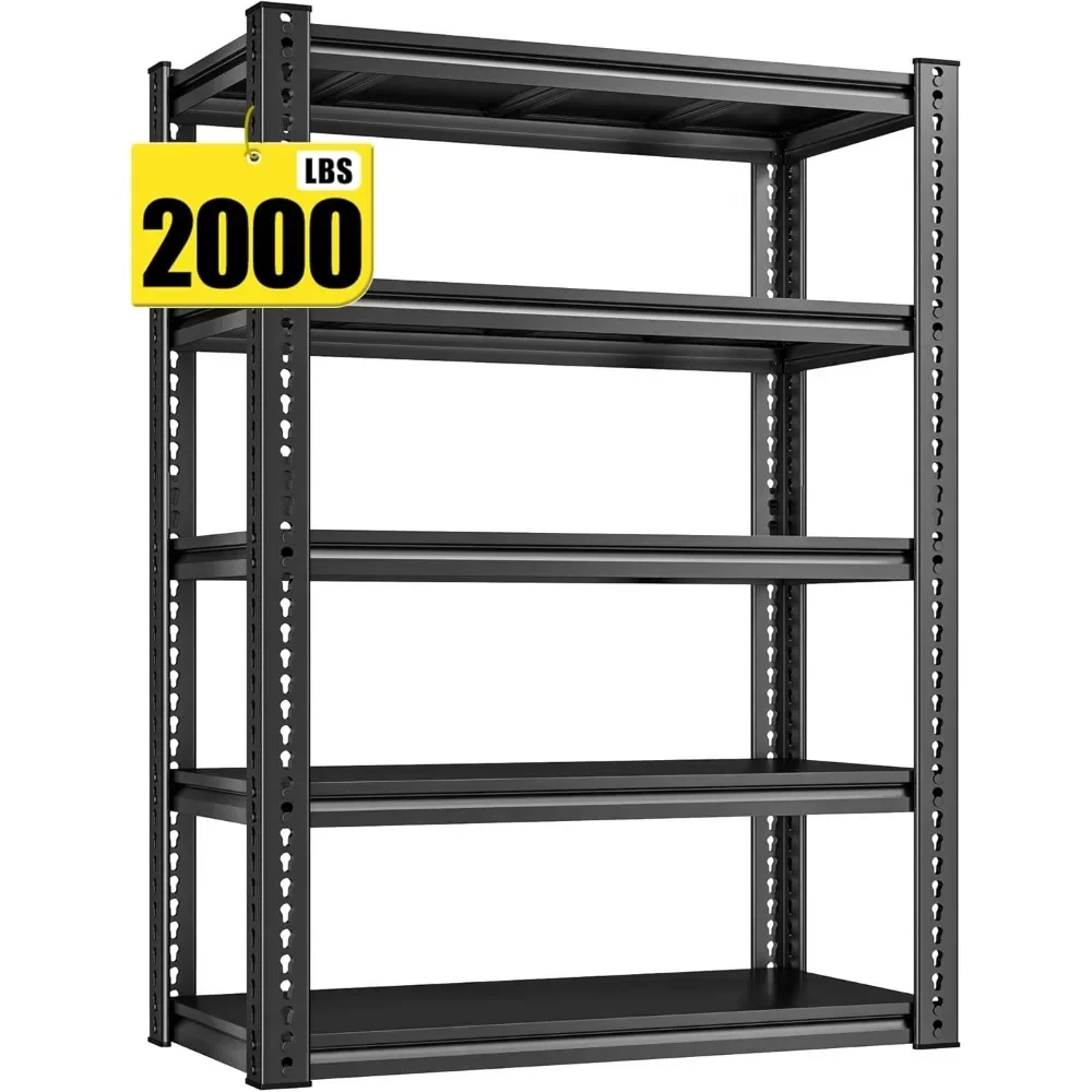 Garage Shelving 2000 LBS Adjustable 5 -Tier Garage Storage Shelves Metal Shelving Units and Storage Rack Shelf forGarage,Kitchen
Garage Shelving 2000 LBS Adjustable 5 -Tier Garage Storage Shelves Metal Shelving Units and Storage Rack Shelf forGarage,Kitchen