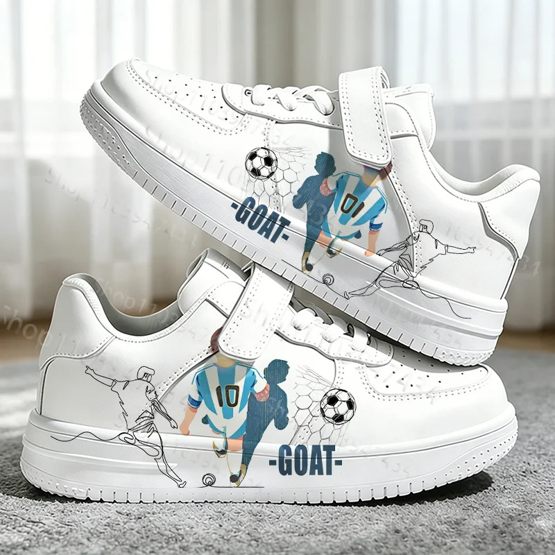 Ships in 24 Boys Girls World Football Matches 10 GOAT Argentina Kids Durable Hiking Boots Soft Sole Comfortable Flat Shoes
Ships in 24 Boys Girls World Football Matches 10 GOAT Argentina Kids Durable Hiking Boots Soft Sole Comfortable Flat Shoes
