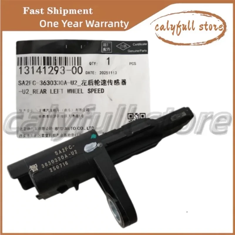 Genuine SA2FC-3630330 SA2FC-3630330A-U1 Anti-lock Braking System Wheel Speed Sensor for BYD Song Pro DM-i Seal Qin L Titanium 3
Genuine SA2FC-3630330 SA2FC-3630330A-U1 Anti-lock Braking System Wheel Speed Sensor for BYD Song Pro DM-i Seal Qin L Titanium 3