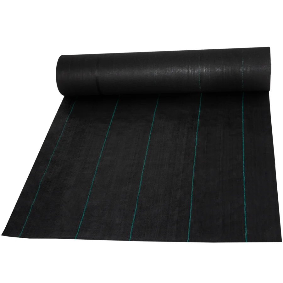Weed Barrier Landscape Fabric, 5 x 250 ft, 5 Oz Premium Woven Ground Cover Heavy Duty PP Material and Easy Setup, Single-Layer
Weed Barrier Landscape Fabric, 5 x 250 ft, 5 Oz Premium Woven Ground Cover Heavy Duty PP Material and Easy Setup, Single-Layer