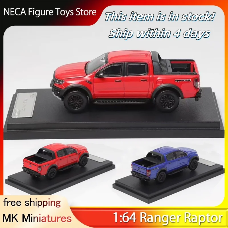 MK 1:64 Ford Ranger Raptor 2018 Alloy Diecast Model First Generation P375/PX Series Collectible Miniature Truck Off-Road Replica
MK 1:64 Ford Ranger Raptor 2018 Alloy Diecast Model First Generation P375/PX Series Collectible Miniature Truck Off-Road Replica