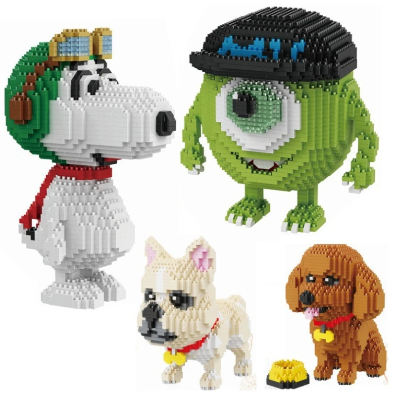 Building Block Puzzle Assembling Toys Pitbull Teddy Mammon Snoopy Shiba Cartoon Style Decor DIY Miniature Ornament Accessories
Building Block Puzzle Assembling Toys Pitbull Teddy Mammon Snoopy Shiba Cartoon Style Decor DIY Miniature Ornament Accessories