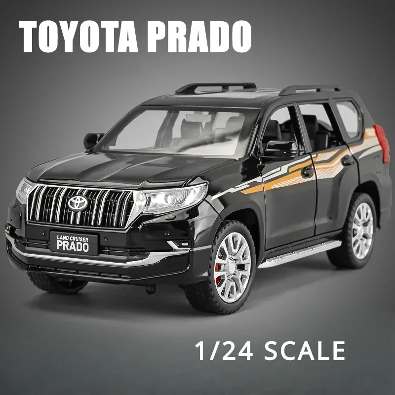 Масштаб 1:24, Toyota Prado Off модель дорожного транспортного средства, литой металлический автомобиль, игрушки для детей, подарок для мальчиков, коллективный миниатюрный автомобиль
Масштаб 1:24, Toyota Prado Off модель дорожного транспортного средства, литой металлический автомобиль, игрушки для детей, подарок для мальчиков, коллективный миниатюрный автомобиль