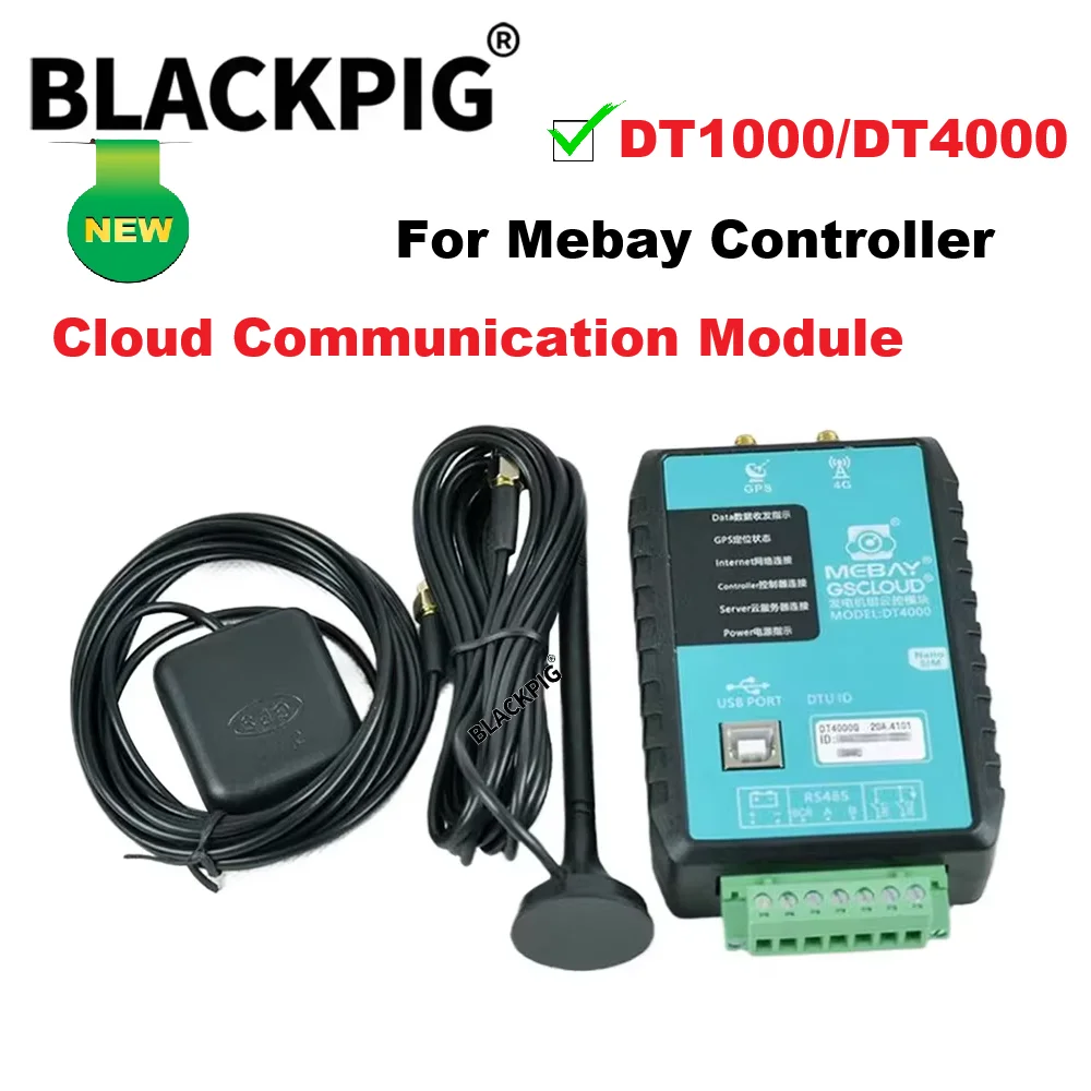 Mebay Wifi Ethernet DT1000 DT4000 4G Cloud Monitor Communication Module DTU Data Acquisition Remote Control Genset Controller
Mebay Wifi Ethernet DT1000 DT4000 4G Cloud Monitor Communication Module DTU Data Acquisition Remote Control Genset Controller