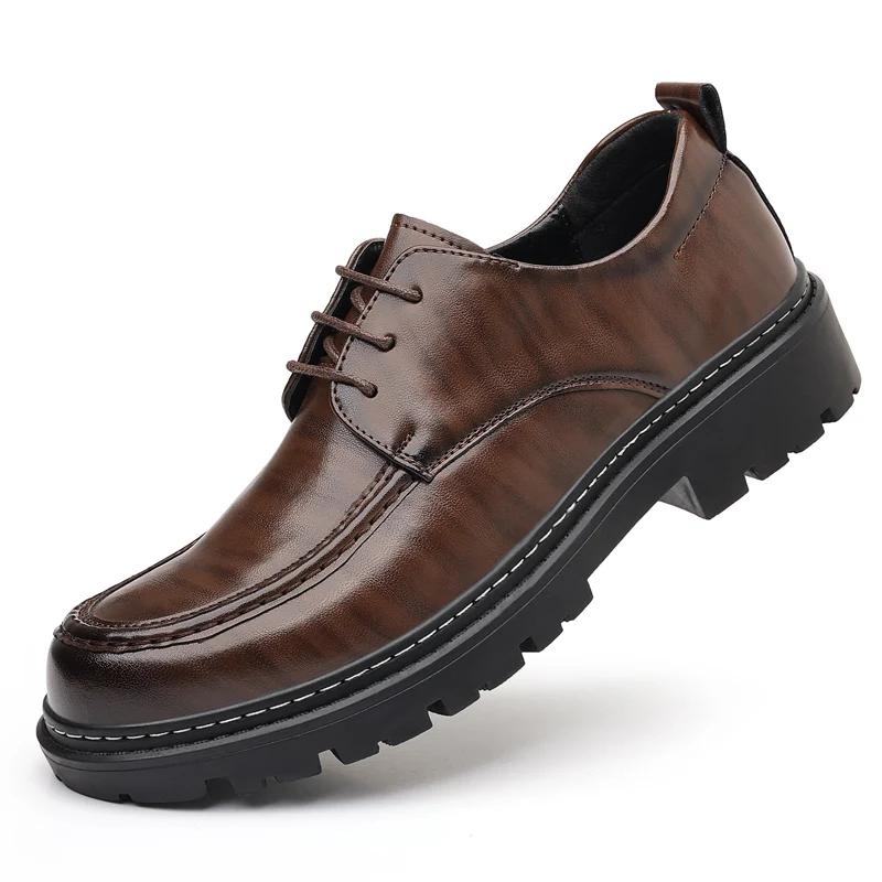 Business Formal Wear, Casual Thick-Soled Men's Leather Shoes with Increased Height
Business Formal Wear, Casual Thick-Soled Men's Leather Shoes with Increased Height