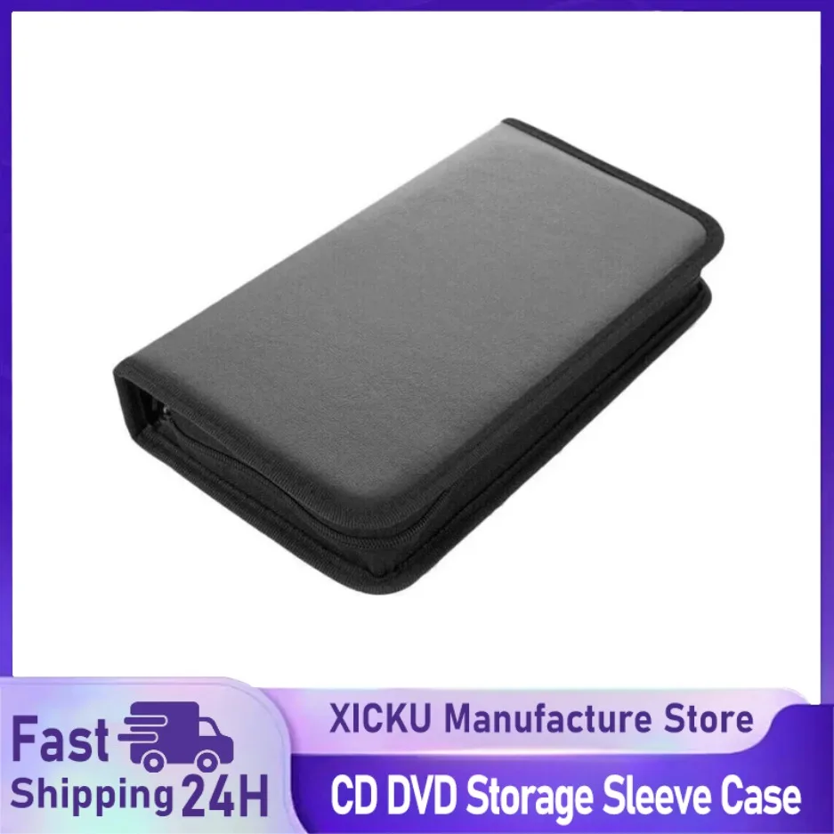 Portable Zipper DVD CD Holder 80pcs Capacity Storage Pouch Bag Double-side CD DVD Storage Sleeve Case Wallet Album Carrying Case
Portable Zipper DVD CD Holder 80pcs Capacity Storage Pouch Bag Double-side CD DVD Storage Sleeve Case Wallet Album Carrying Case