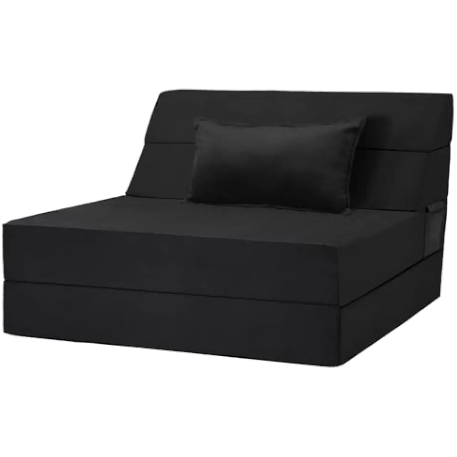 5 合 1 Folding Sofa Bed, Twin Size Convertible Sleeper Chair with Pillow, Memory Foam Futon Couch, Velvet Fabric Washable Mattr
5 合 1 Folding Sofa Bed, Twin Size Convertible Sleeper Chair with Pillow, Memory Foam Futon Couch, Velvet Fabric Washable Mattr