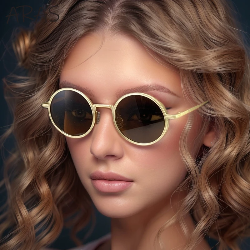 Retro Round Metal Frame Sunglasses For Women Men 2025 Luxury Brand Designer Vintage Fashion Shades Classic Outdoor Eyewear UV400
Retro Round Metal Frame Sunglasses For Women Men 2025 Luxury Brand Designer Vintage Fashion Shades Classic Outdoor Eyewear UV400
