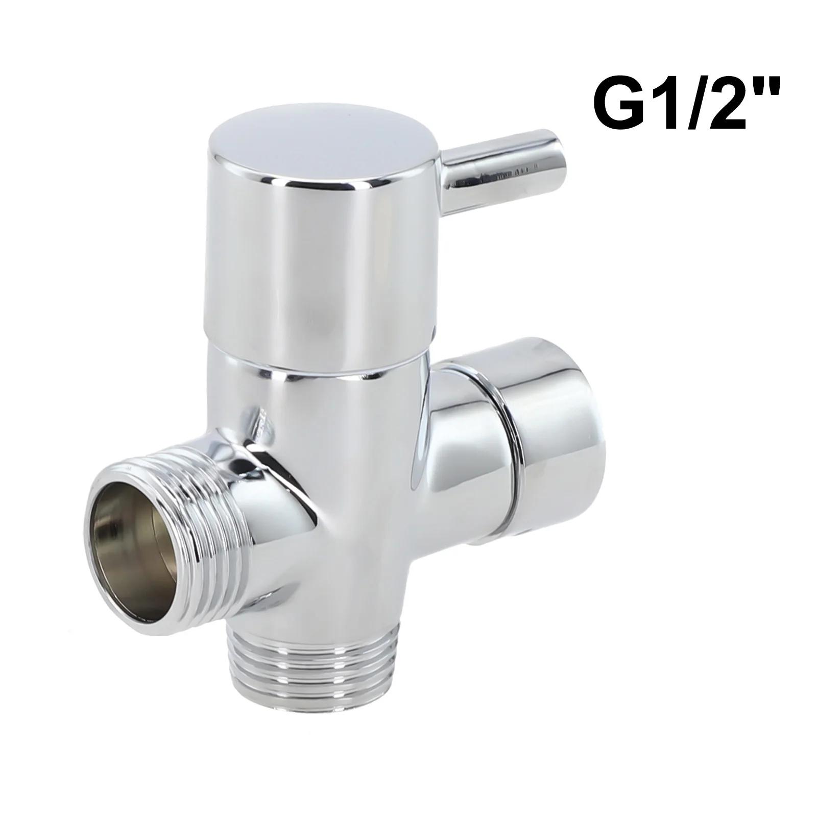 G1/2in 3-ходовой латунный переключающий клапан Т-адаптер-переходник для насадки для душа с твердой металлической ручкой и хромированной отделкой
G1/2in 3-ходовой латунный переключающий клапан Т-адаптер-переходник для насадки для душа с твердой металлической ручкой и хромированной отделкой