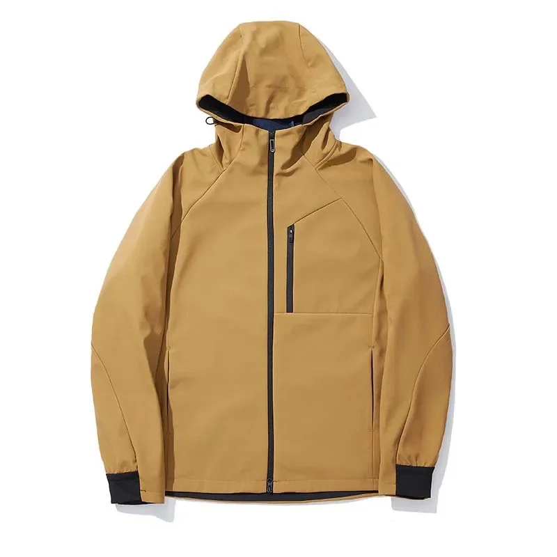 Soft Jacket Men's Outdoor Windproof and Waterproof Casual Jacket Plus Fleece Hooded Jacket Waterproof Jacket Men
Soft Jacket Men's Outdoor Windproof and Waterproof Casual Jacket Plus Fleece Hooded Jacket Waterproof Jacket Men