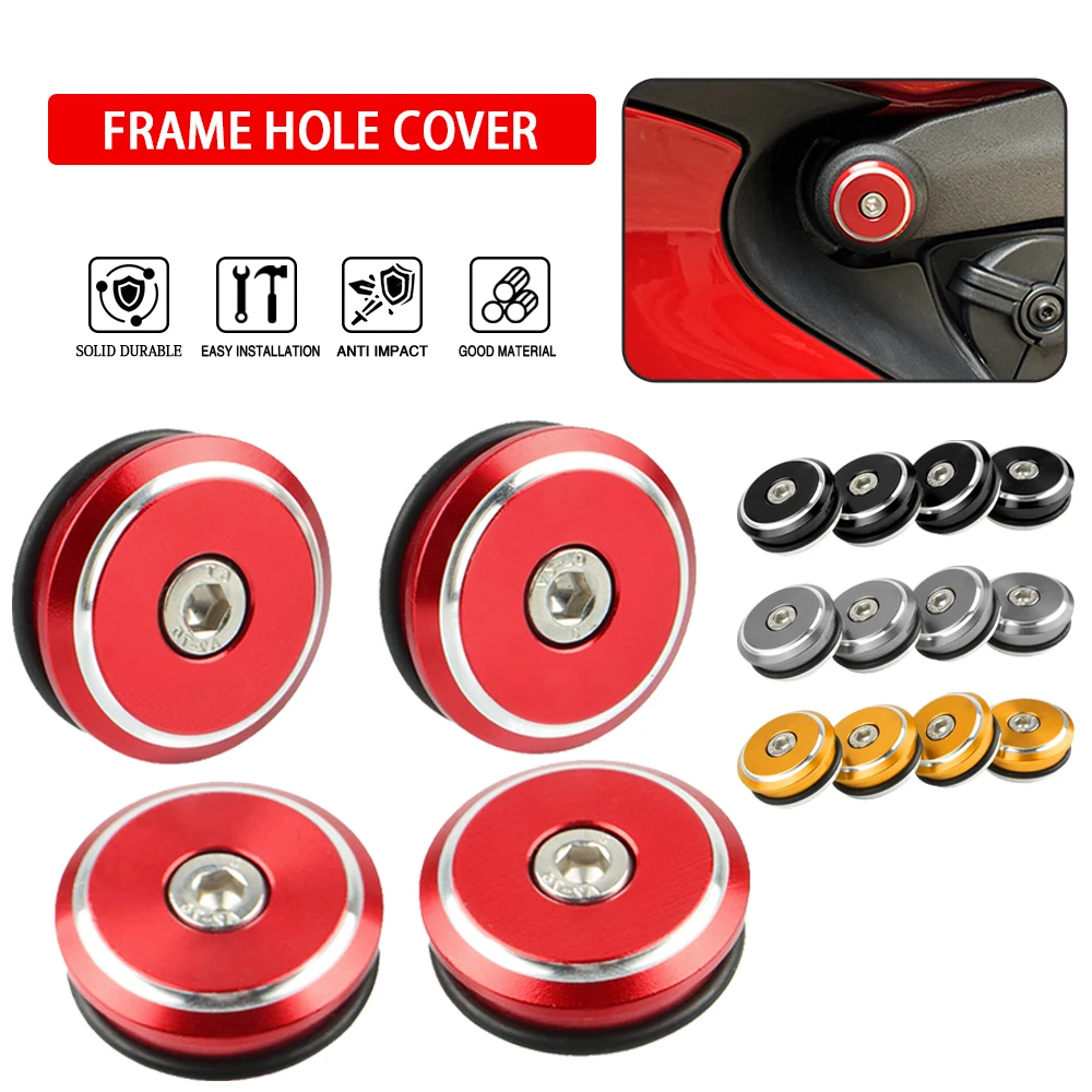 Accessories Motorcycle For Ducati Panigale V4 2018-2024 Streetfighter V4 V4S Frame Hole Cap Decorative Cover Plug Bolts Screws
Accessories Motorcycle For Ducati Panigale V4 2018-2024 Streetfighter V4 V4S Frame Hole Cap Decorative Cover Plug Bolts Screws