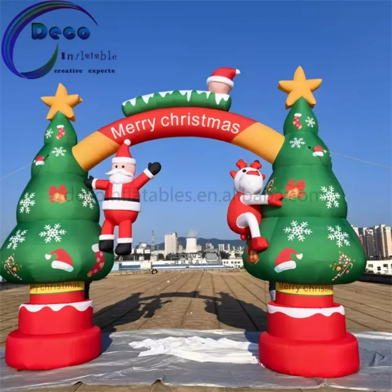European Christmas Advertising Inflatables New Design 5m Wide Polyester Fabric For Christmas Tree & Archway Blower Accessory
European Christmas Advertising Inflatables New Design 5m Wide Polyester Fabric For Christmas Tree & Archway Blower Accessory