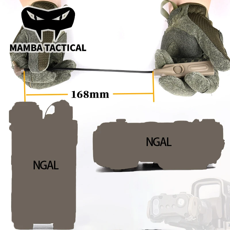 WADSN NGAL Нейлоновый аккумуляторный блок NGAL L3 Белый светодиодный стробоскоп с переключателем нажимной площадки M300A Scoutlight M600C Фонарик Surefire
WADSN NGAL Нейлоновый аккумуляторный блок NGAL L3 Белый светодиодный стробоскоп с переключателем нажимной площадки M300A Scoutlight M600C Фонарик Surefire