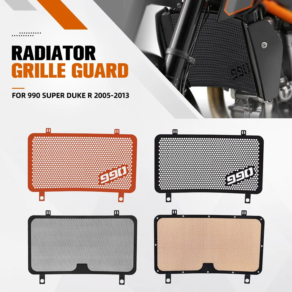 FOR 990 SUPER DUKE R 2005-2013 New Motorcycle Radiator Grille Guard Grill Cover Protection For 990 Superduke 2012 2011 2010
FOR 990 SUPER DUKE R 2005-2013 New Motorcycle Radiator Grille Guard Grill Cover Protection For 990 Superduke 2012 2011 2010