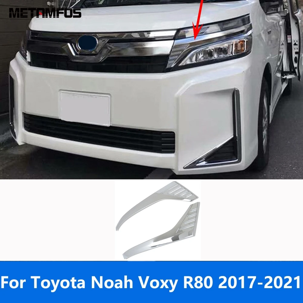 For Toyota Noah Voxy R80 Mid Facelift 2017-2020 2021 Chrome Head Light Lamp Eyelid Eyebrow Headlamp Trim Accessories Car Styling
For Toyota Noah Voxy R80 Mid Facelift 2017-2020 2021 Chrome Head Light Lamp Eyelid Eyebrow Headlamp Trim Accessories Car Styling