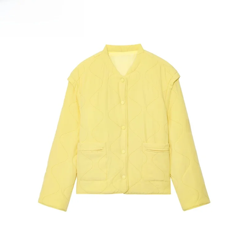 ZBZR Faionable Loose Fit Long Sve Cotton Jaet Women's Classic Versatile Autumn New Sle Polyester Fiber ort Coat
ZBZR Faionable Loose Fit Long Sve Cotton Jaet Women's Classic Versatile Autumn New Sle Polyester Fiber ort Coat