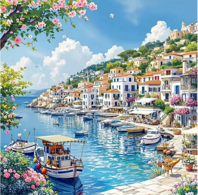 GATYZTORY Town Painting By Numbers Home Decor Gift Diy Idea Landscape for Adults Beginners Handiwork Art Painting With Numbers
GATYZTORY Town Painting By Numbers Home Decor Gift Diy Idea Landscape for Adults Beginners Handiwork Art Painting With Numbers