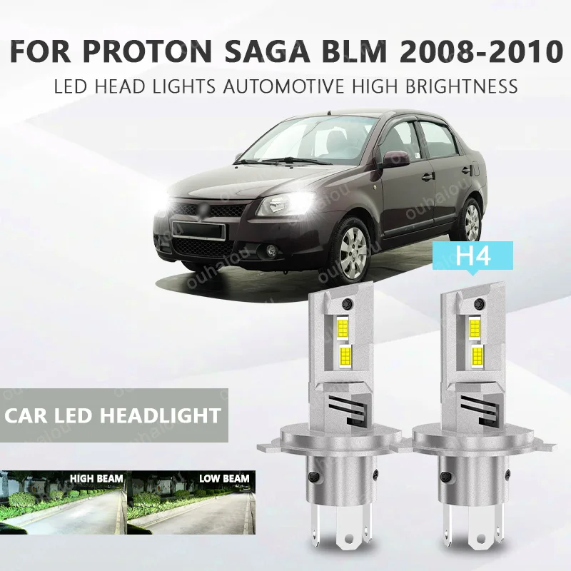FOR Proton saga BLM 2008-2010 2Pcs H4 LED Headlights High and Low Beam Canbus fan Design Head Light
FOR Proton saga BLM 2008-2010 2Pcs H4 LED Headlights High and Low Beam Canbus fan Design Head Light