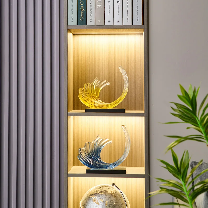 High-end wind and water ornaments, TV cabinets, wine cabinets, modern light luxury, living room and home entrance
High-end wind and water ornaments, TV cabinets, wine cabinets, modern light luxury, living room and home entrance