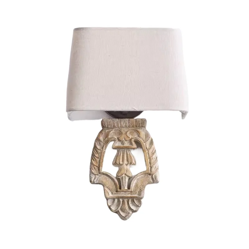 American master bedroom wall lamp hotel room bedside living room background wall creative French retro art
American master bedroom wall lamp hotel room bedside living room background wall creative French retro art