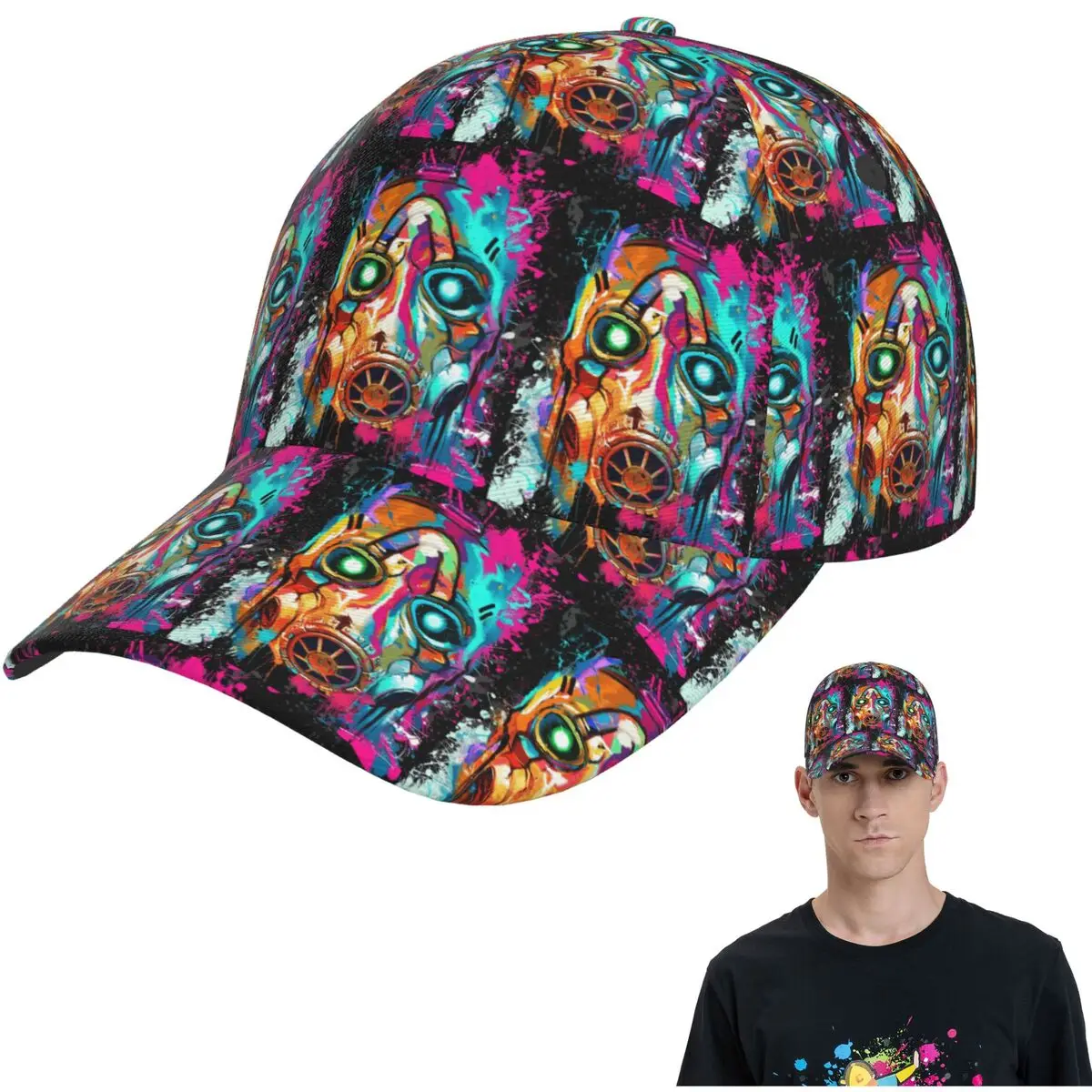 B-Borderlands Shooting Game Gaming Mesh Baseball Caps Snapback Fashion Baseball Hats Breathable Casual Casquette Outdoor Unisex
B-Borderlands Shooting Game Gaming Mesh Baseball Caps Snapback Fashion Baseball Hats Breathable Casual Casquette Outdoor Unisex