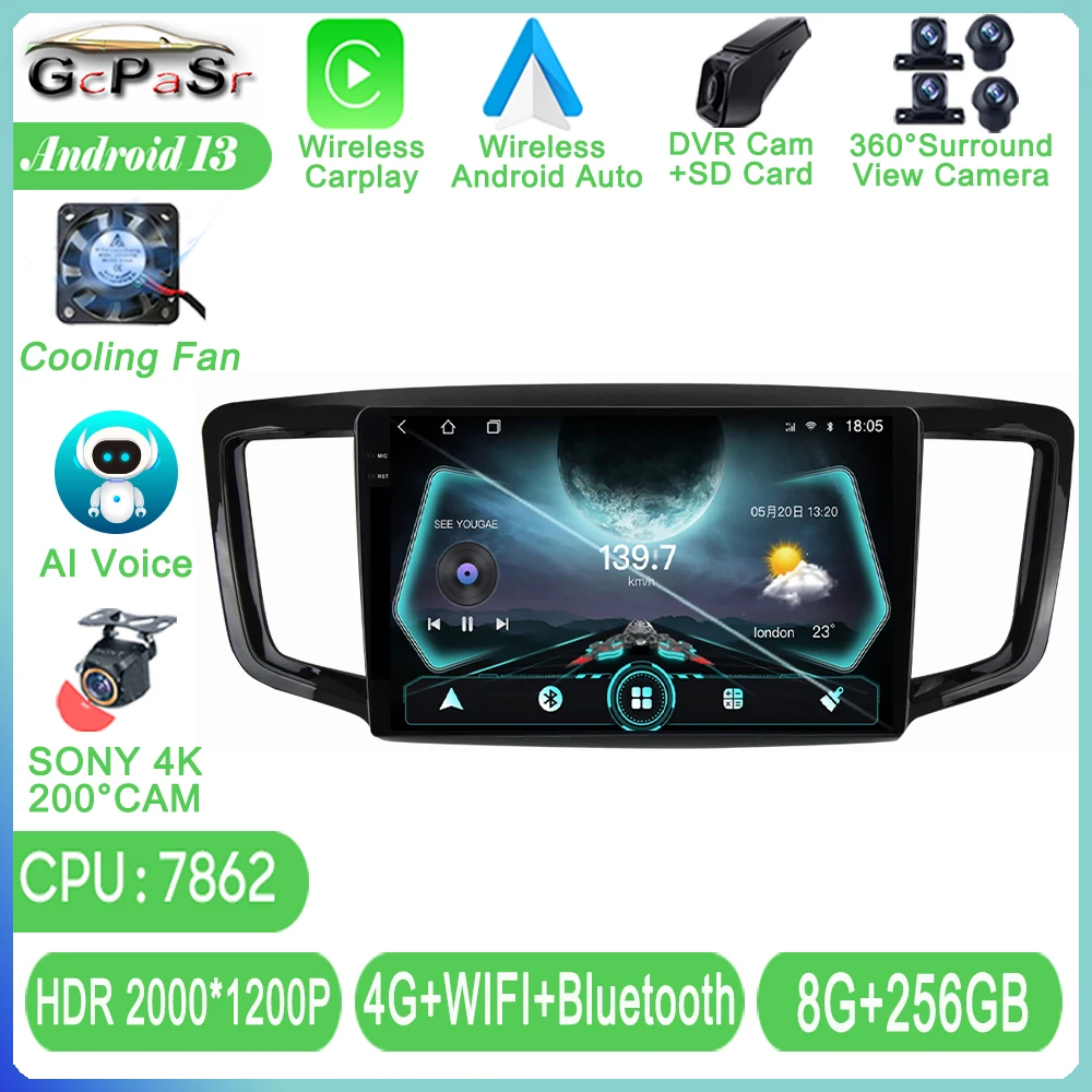Android Auto For Honda Odyssey 5 RC 2013 - 2019 Car Radio Bluetooth Multimedia Player Autoradio Navigation GPS 5G WIFI NO 2DIN
Android Auto For Honda Odyssey 5 RC 2013 - 2019 Car Radio Bluetooth Multimedia Player Autoradio Navigation GPS 5G WIFI NO 2DIN