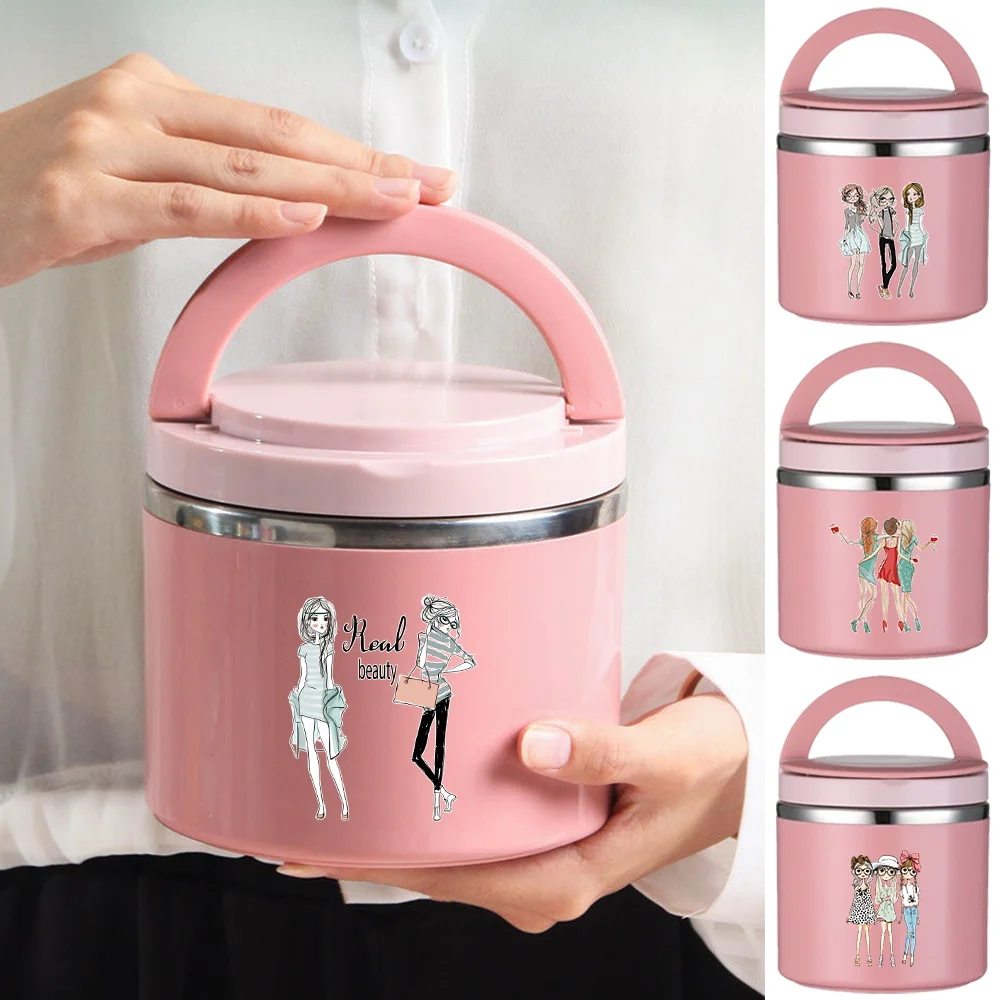 Fashion Insulated Soup Cup Children School Student Office Solid Color Bento Box Lightweight Picnic Friends Printing Thermal Jar
Fashion Insulated Soup Cup Children School Student Office Solid Color Bento Box Lightweight Picnic Friends Printing Thermal Jar
