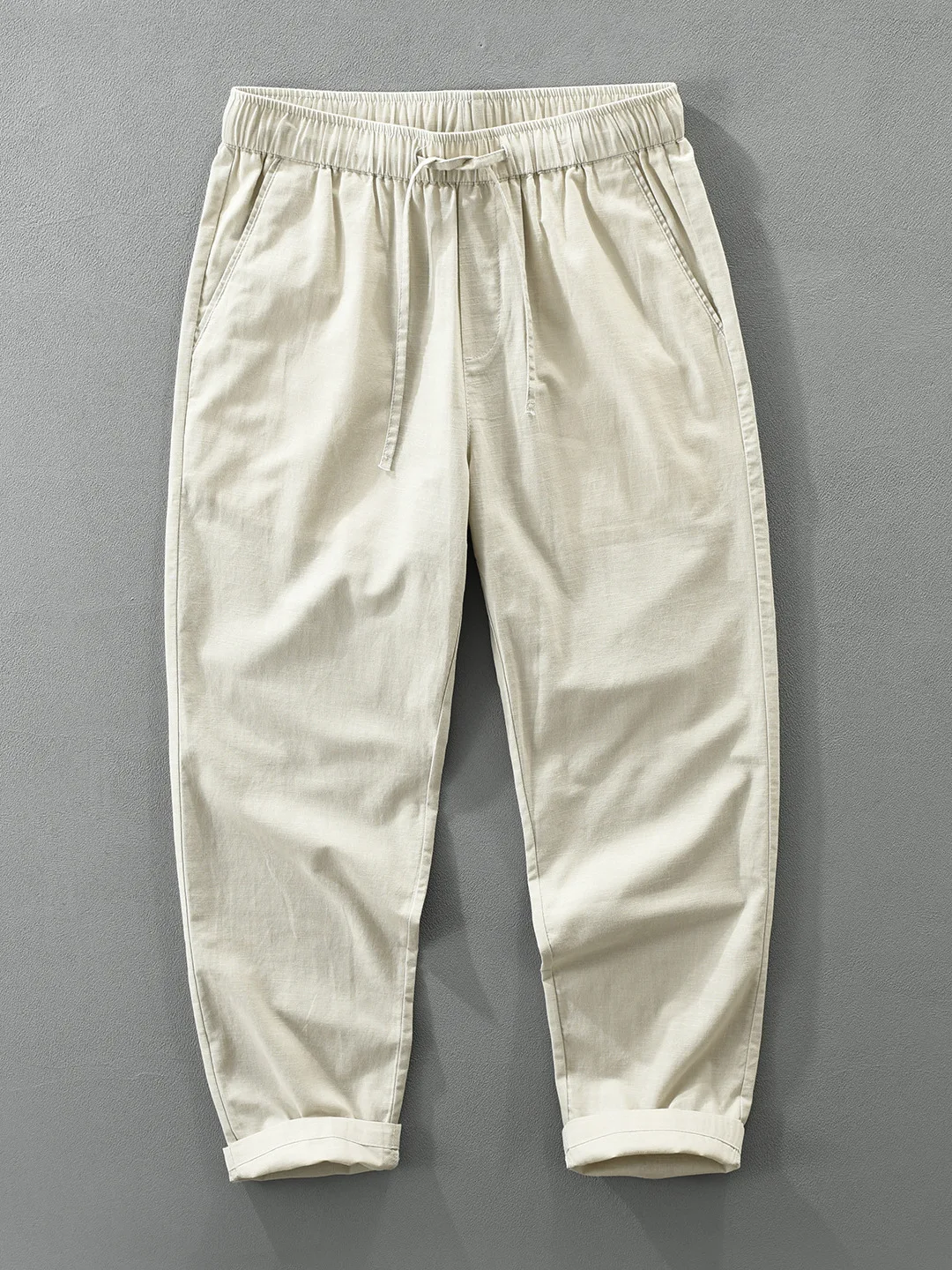 Japanese Style Loose Straight Leg Linen Men's Casual Pants Breathable Spring Summer New Trend Cotton Linen Loose Trousers
Japanese Style Loose Straight Leg Linen Men's Casual Pants Breathable Spring Summer New Trend Cotton Linen Loose Trousers