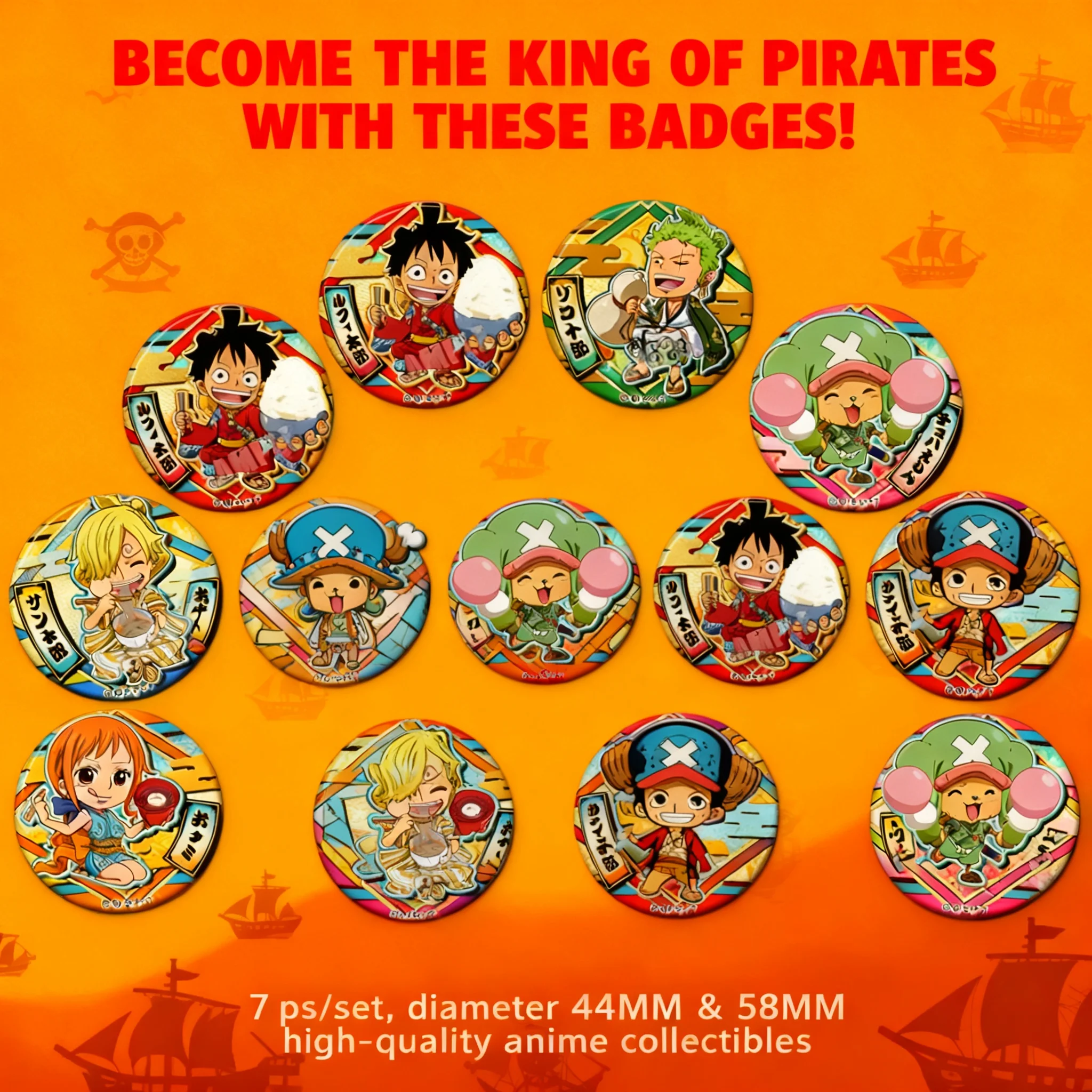 Anime Cosplay Badge Trafalgar Law One Piece Mirror Brooch Pin Luffy Zoro Chopper Straw Hat Pirates Pendant A+
Anime Cosplay Badge Trafalgar Law One Piece Mirror Brooch Pin Luffy Zoro Chopper Straw Hat Pirates Pendant A+