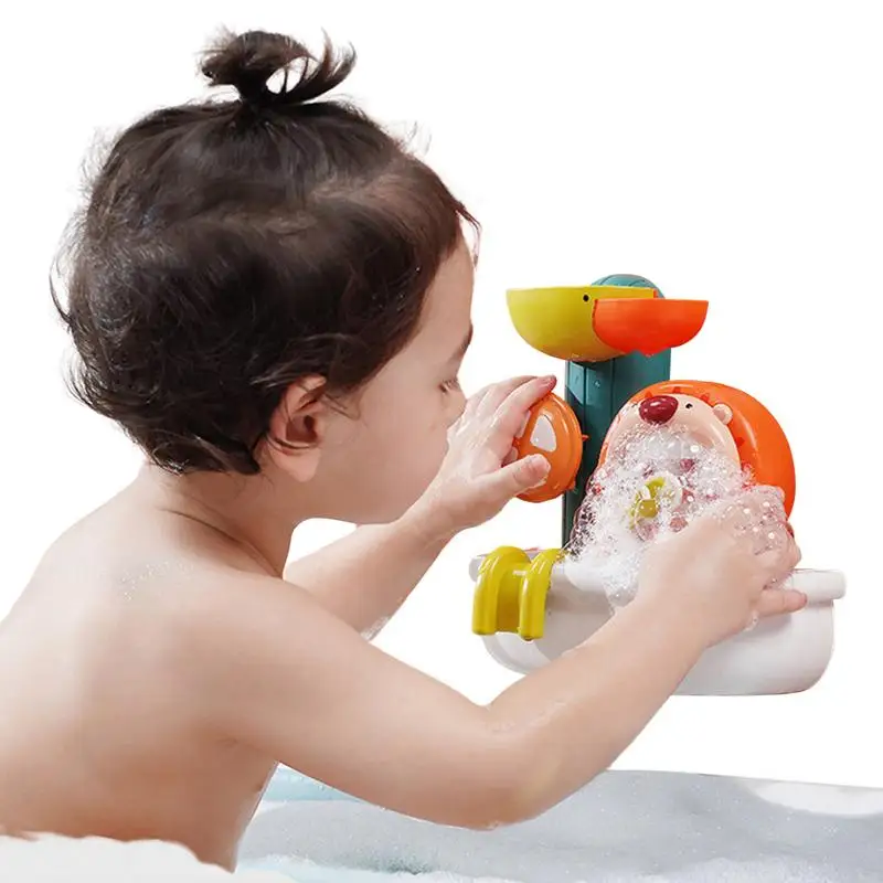 Cute Waterfall Shower Toy Cute Baby Bathroom Toy Preschool Kids Bathing Game Toy With Waterfall Easy To Install 4 Suction Cups
Cute Waterfall Shower Toy Cute Baby Bathroom Toy Preschool Kids Bathing Game Toy With Waterfall Easy To Install 4 Suction Cups