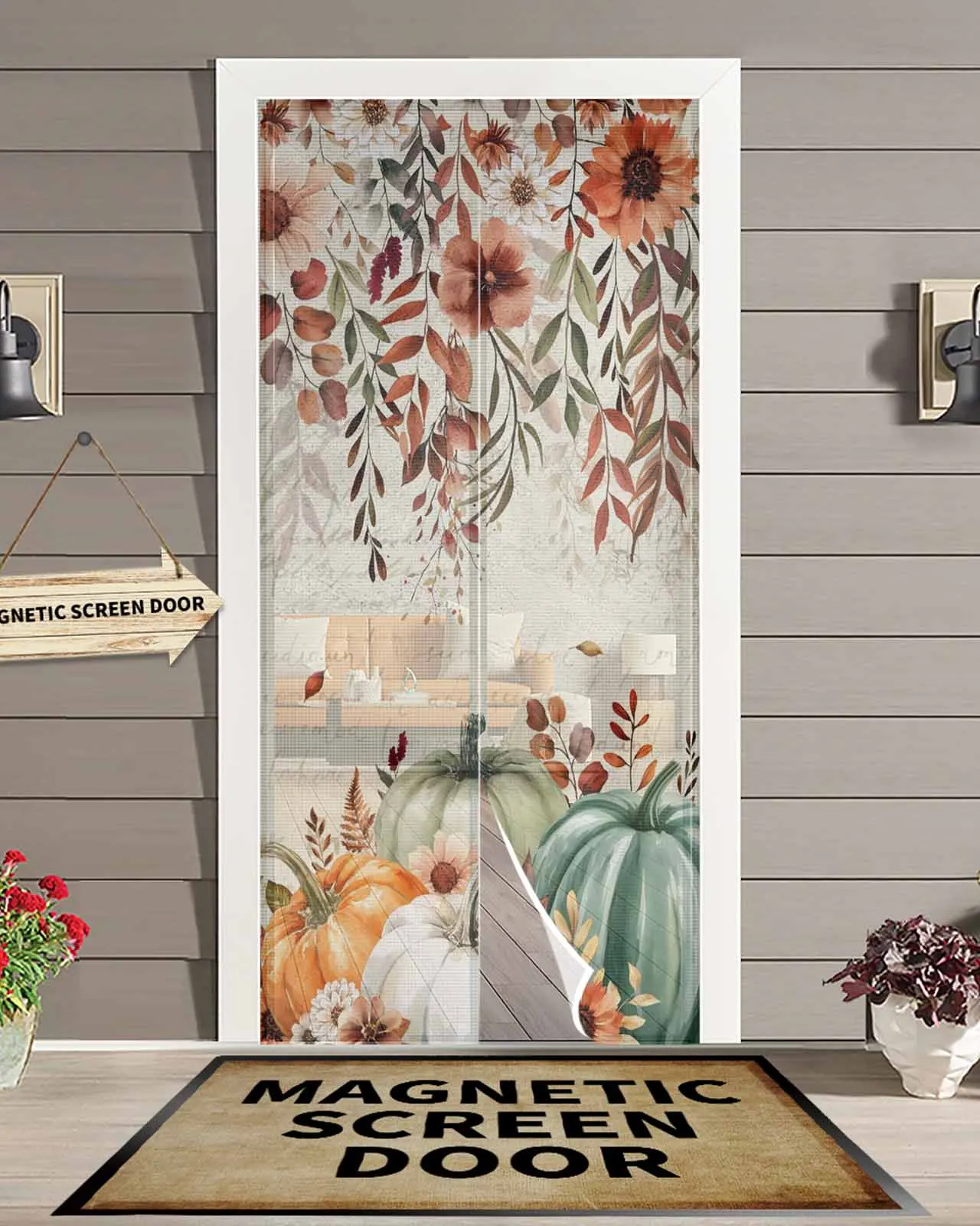 Autumn Thanksgiving Leaves Magnetic Door Curtain Living Room Bedroom Home Anti-mosquito Screen Door Curtain
Autumn Thanksgiving Leaves Magnetic Door Curtain Living Room Bedroom Home Anti-mosquito Screen Door Curtain