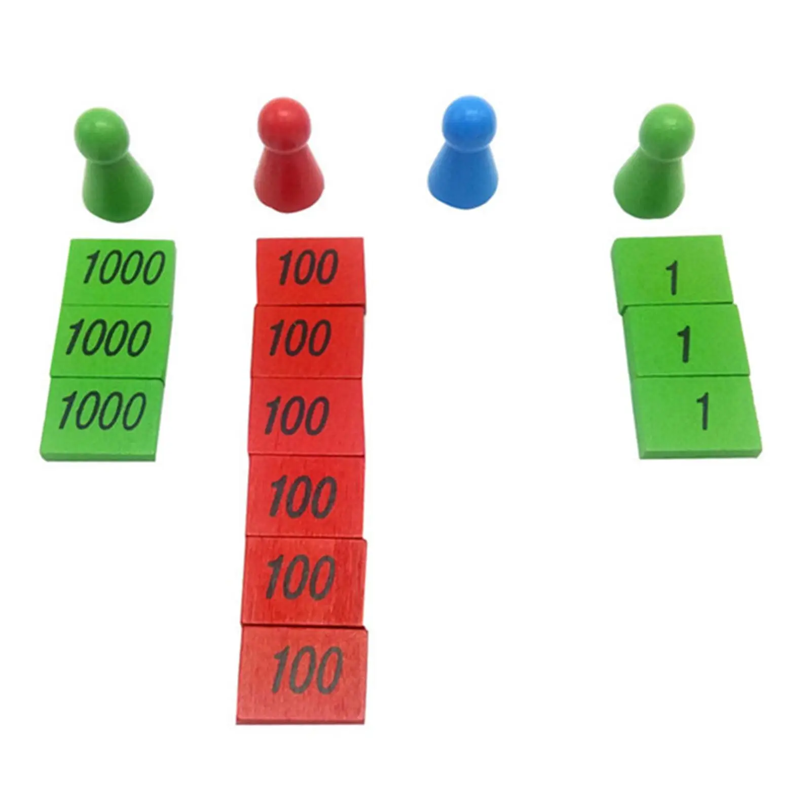 112x Multicolor Montessori Stamp Game Kids Education Maths Toys Teaching Aids
112x Multicolor Montessori Stamp Game Kids Education Maths Toys Teaching Aids