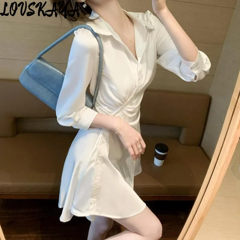 Elegant and fashionable dress early spring women's clothing new trend small stature
Elegant and fashionable dress early spring women's clothing new trend small stature