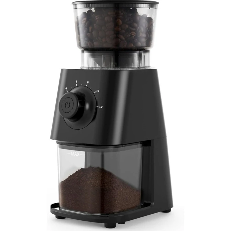 Electric Conical Burr Coffee Grinder for Beans with 30 Precise Grind Settings
Electric Conical Burr Coffee Grinder for Beans with 30 Precise Grind Settings