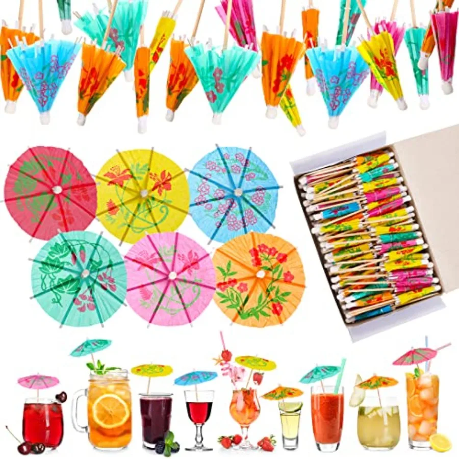 Pcs 4 Inch Mini Paper Cocktail Umbrella Picks Assorted Tropical Colors Decorative Drink Toppers for Tiki Luau Hawaiian Beach Pa
Pcs 4 Inch Mini Paper Cocktail Umbrella Picks Assorted Tropical Colors Decorative Drink Toppers for Tiki Luau Hawaiian Beach Pa