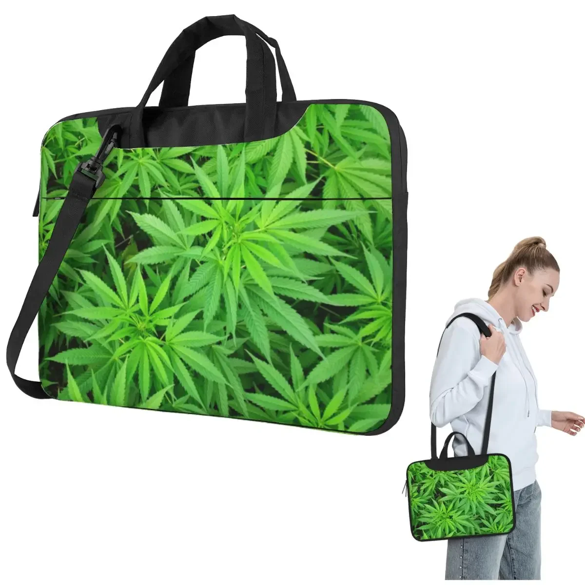 Marijuana Cannabis Weed Pot Plants Crossbody Laptop Bag Case Computer Bag 13 14 15.6 Inch Notebook Pouch for Macbook Pro Lenovo
Marijuana Cannabis Weed Pot Plants Crossbody Laptop Bag Case Computer Bag 13 14 15.6 Inch Notebook Pouch for Macbook Pro Lenovo