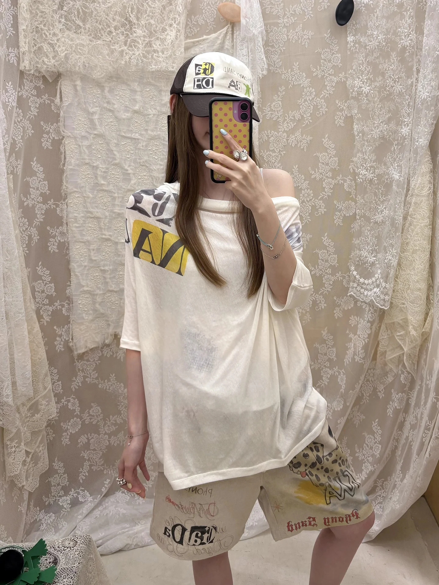 Lightweight Short Sleeve T-Shirt Women's Casual Loose Fit UV Protection Letter Print High Collar Top Female Fashion Summer
Lightweight Short Sleeve T-Shirt Women's Casual Loose Fit UV Protection Letter Print High Collar Top Female Fashion Summer