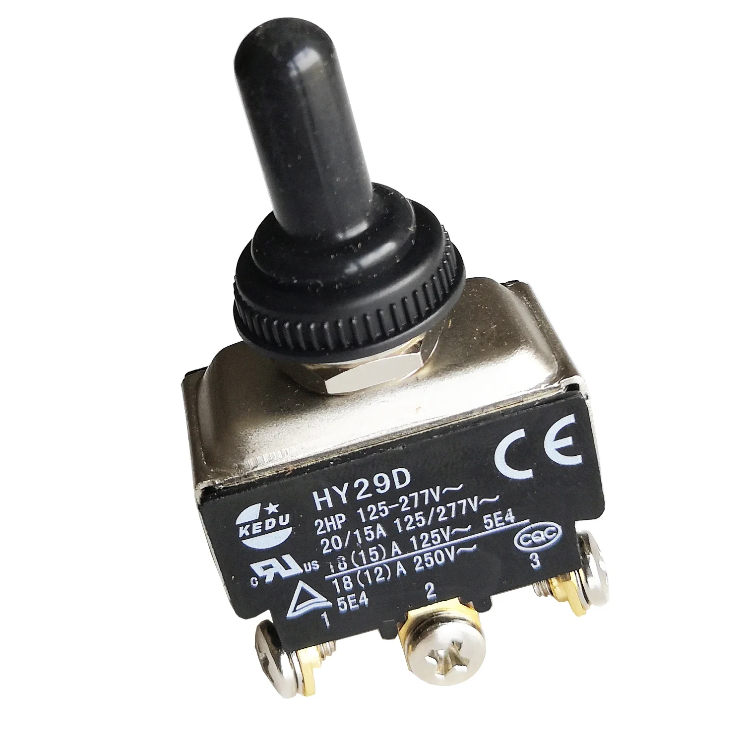 KEDU HY29D 6 Pin 125V 250V 20A 2HP M3.5 Screw On-On Dual Pole Dual Throw DPDT Toggle Switches
KEDU HY29D 6 Pin 125V 250V 20A 2HP M3.5 Screw On-On Dual Pole Dual Throw DPDT Toggle Switches