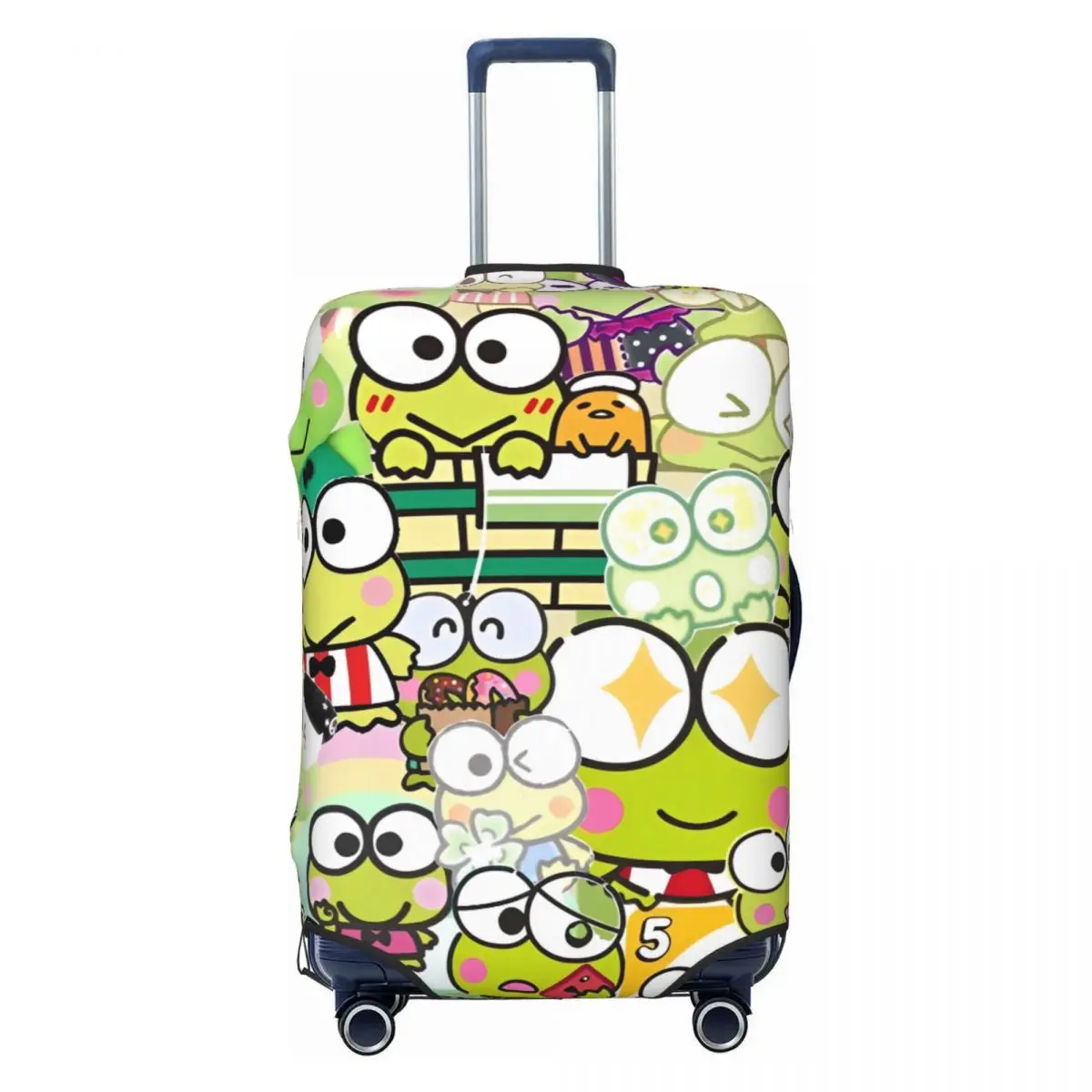 Чехол для чемодана с забавными животными Kero Kero Keroppi, защита для круиза, принадлежности для багажа, полета
Чехол для чемодана с забавными животными Kero Kero Keroppi, защита для круиза, принадлежности для багажа, полета