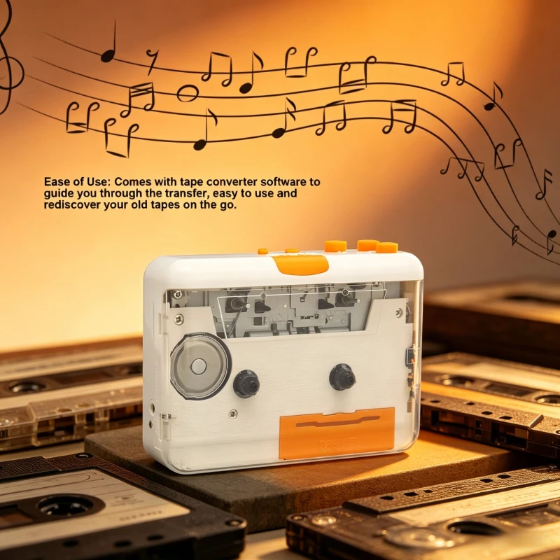 Новый USB-конвертер для кассет, портативный MP3-плеер с функцией Plug and Play и наушниками для iPod и ПК
Новый USB-конвертер для кассет, портативный MP3-плеер с функцией Plug and Play и наушниками для iPod и ПК