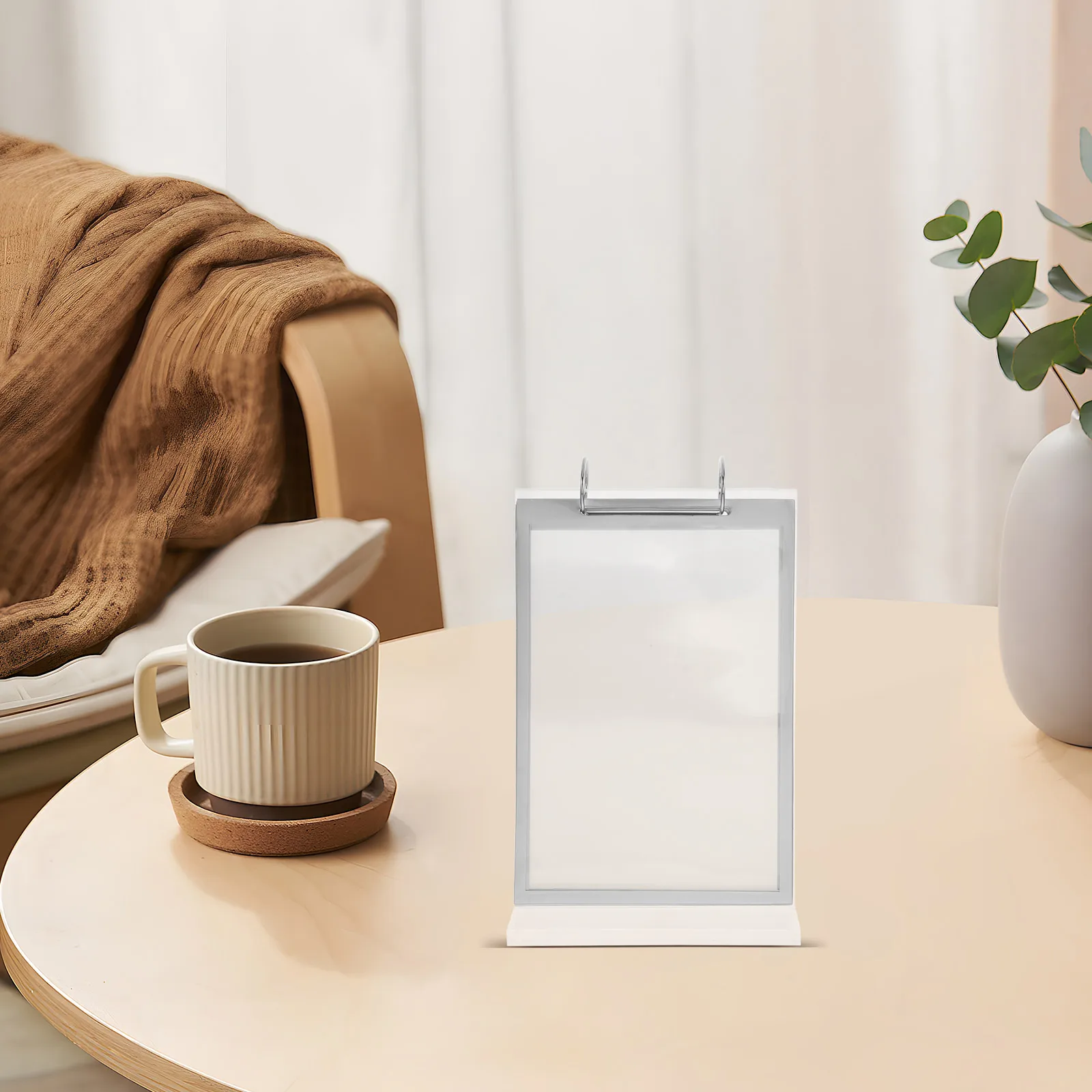 Acrylic Flip Menu Display Stand Page Turning Card Rack Table Top Sign Holder Compact Size Desktop Advertising Showcase
Acrylic Flip Menu Display Stand Page Turning Card Rack Table Top Sign Holder Compact Size Desktop Advertising Showcase