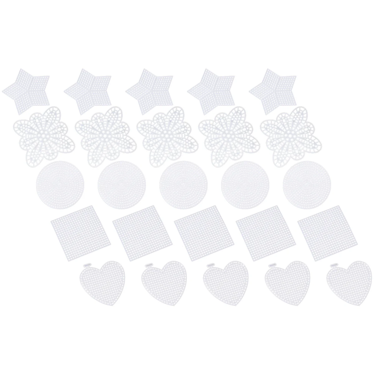 50 Pcs Embroidery Hoops Cross Stitch Mesh Set Cross-Stitch Aldult DIY Child Canvas Clothing Heart-shaped
50 Pcs Embroidery Hoops Cross Stitch Mesh Set Cross-Stitch Aldult DIY Child Canvas Clothing Heart-shaped