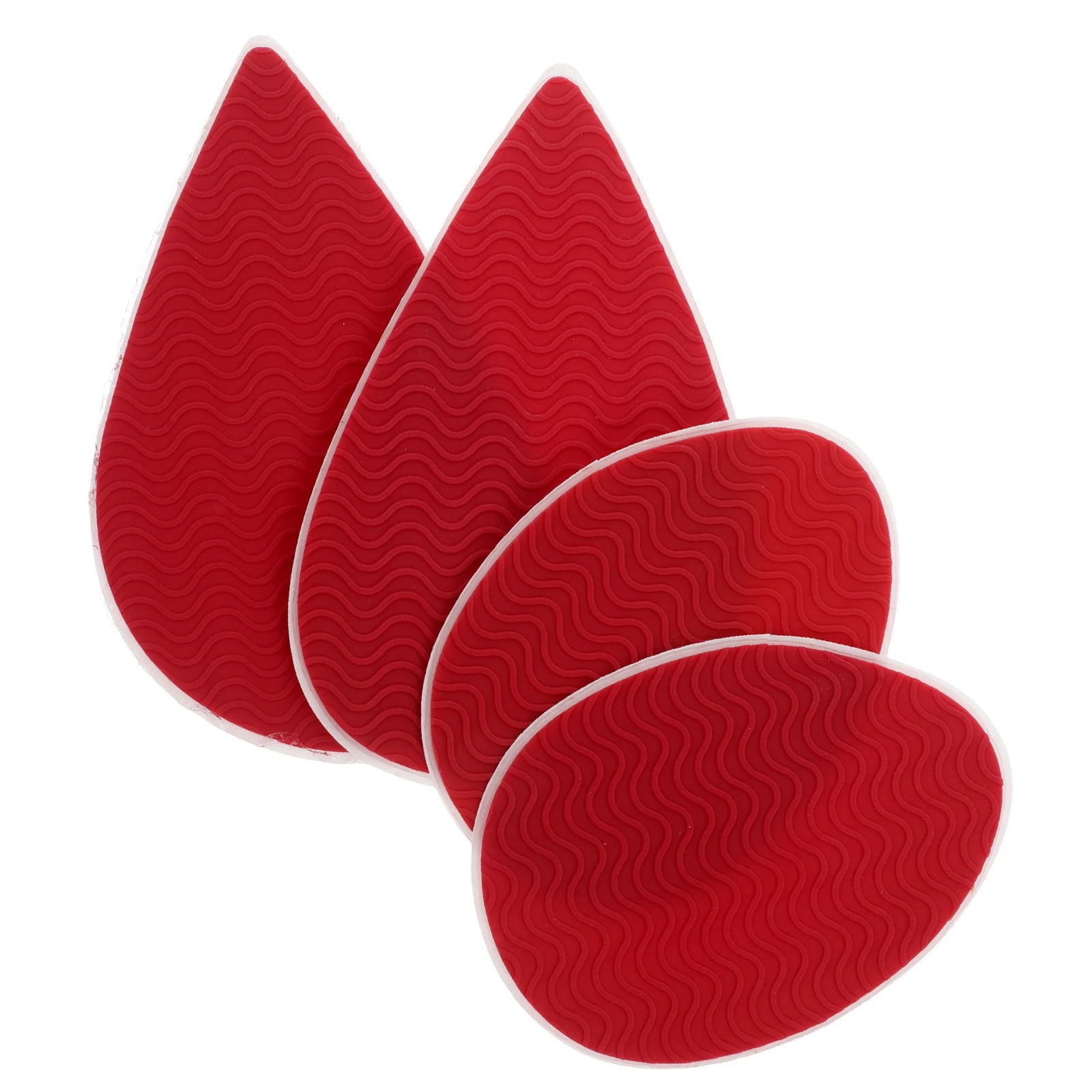 2Pairs High Heel Shoe Sole Pads Silicone Non Slip Self Adhesive Shock Absorbing Grip Durable Noise Reduction Protectors 
2Pairs High Heel Shoe Sole Pads Silicone Non Slip Self Adhesive Shock Absorbing Grip Durable Noise Reduction Protectors