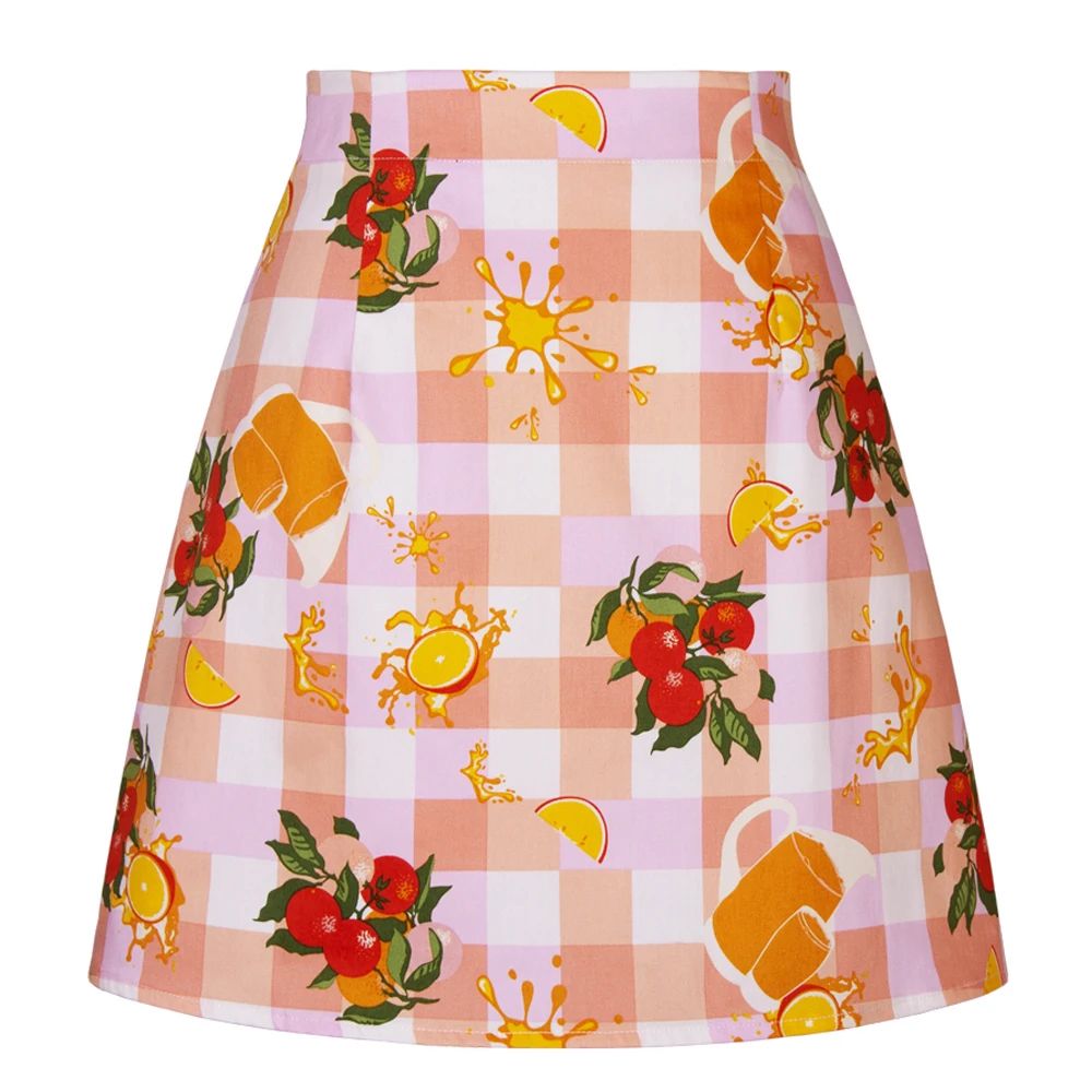 SISHION оранжевый фруктовый сок с принтом клетчатая мини-юбка Y2K Jupe Femme SS0008 2025 женские сексуальные летние юбки Falda
SISHION оранжевый фруктовый сок с принтом клетчатая мини-юбка Y2K Jupe Femme SS0008 2025 женские сексуальные летние юбки Falda